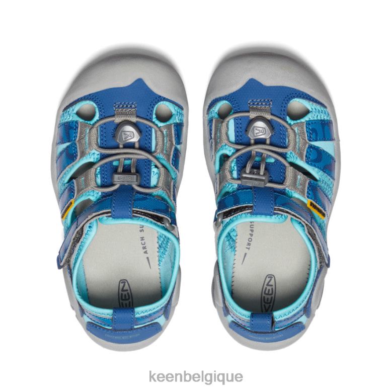 chaussure KEEN ruisseau Knotch bleu fjord/ipanema petits enfants PD0JD775