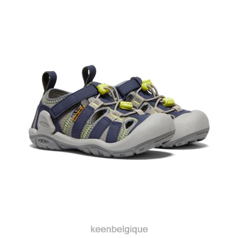 chaussure KEEN ruisseau Knotch gris acier/bleu profondeurs petits enfants PD0JD772