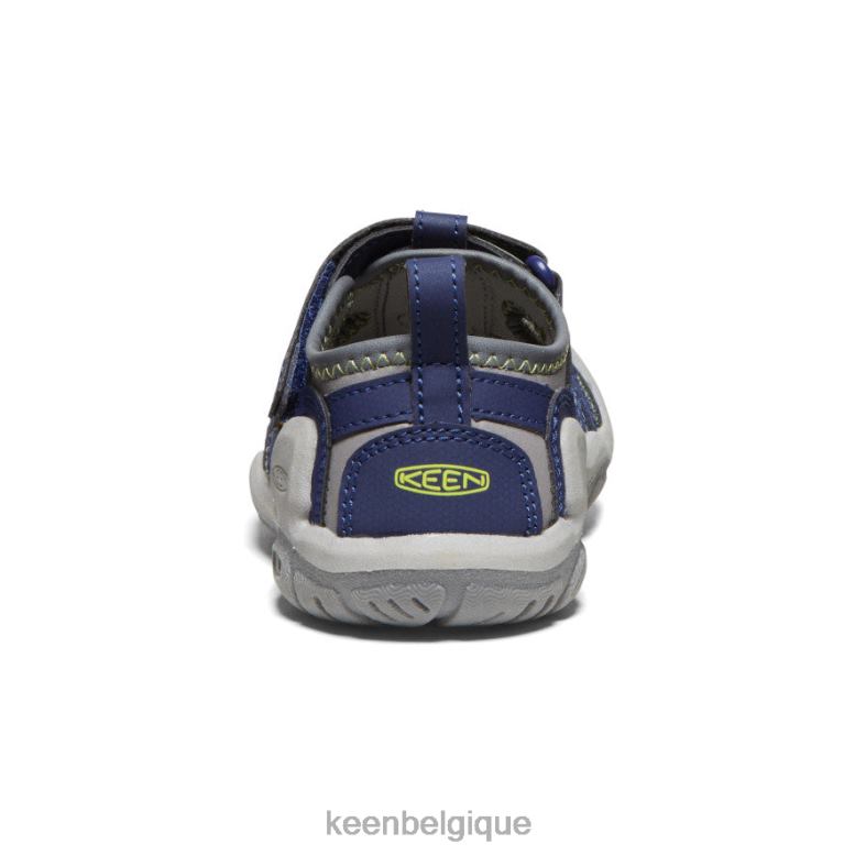 chaussure KEEN ruisseau Knotch gris acier/bleu profondeurs petits enfants PD0JD772