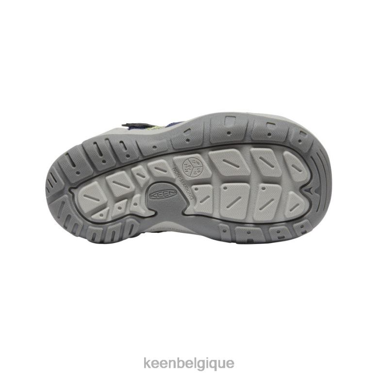 chaussure KEEN ruisseau Knotch gris acier/bleu profondeurs petits enfants PD0JD772