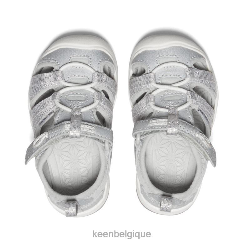 chaussure KEEN sandale moxie argent les tout-petits PD0JD956