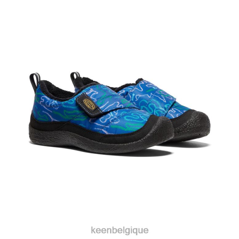 chaussure KEEN comment envelopper bleu baleine/multi Grands enfants PD0JD987