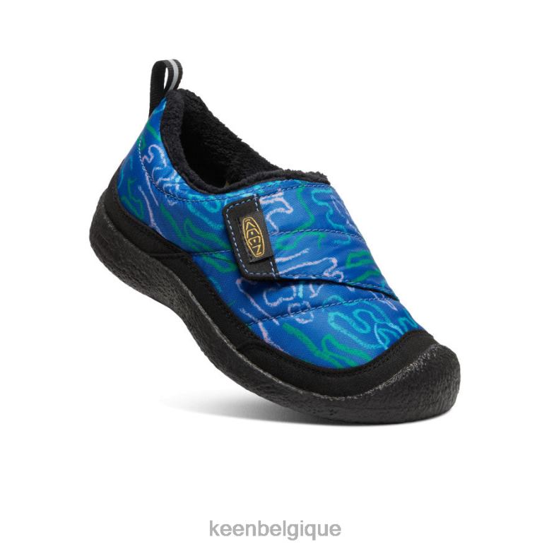 chaussure KEEN comment envelopper bleu baleine/multi Grands enfants PD0JD987