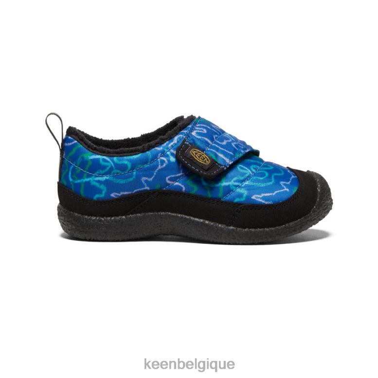 chaussure KEEN comment envelopper bleu baleine/multi petits enfants PD0JD994