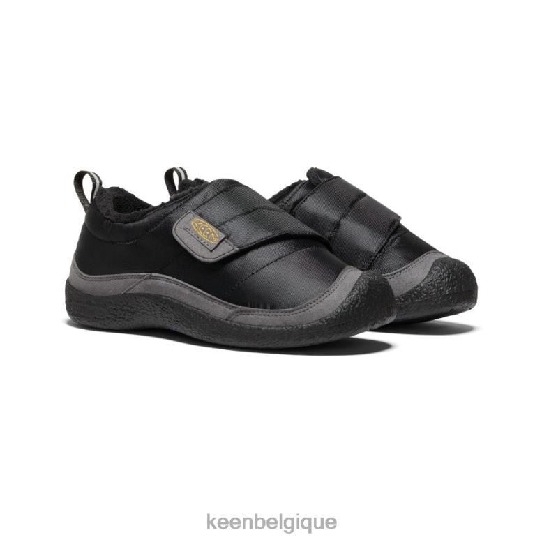 chaussure KEEN comment envelopper noir/gris acier Grands enfants PD0JD984