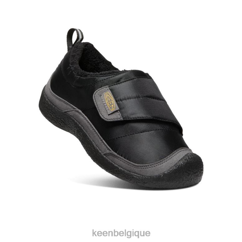 chaussure KEEN comment envelopper noir/gris acier Grands enfants PD0JD984