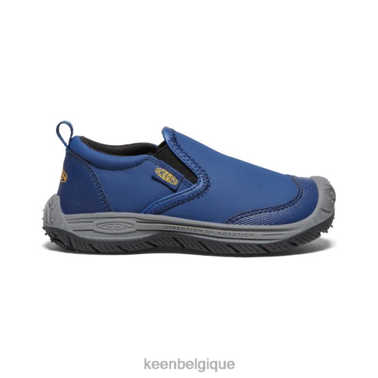 chaussure KEEN slip-on speed hound bleu profond/noir petits enfants PD0JD713