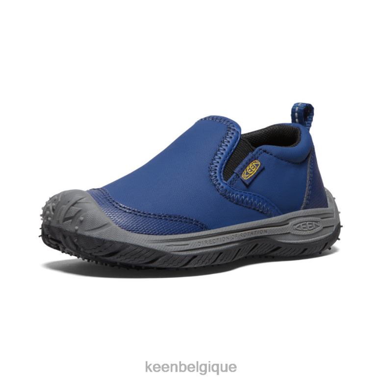 chaussure KEEN slip-on speed hound bleu profond/noir petits enfants PD0JD713