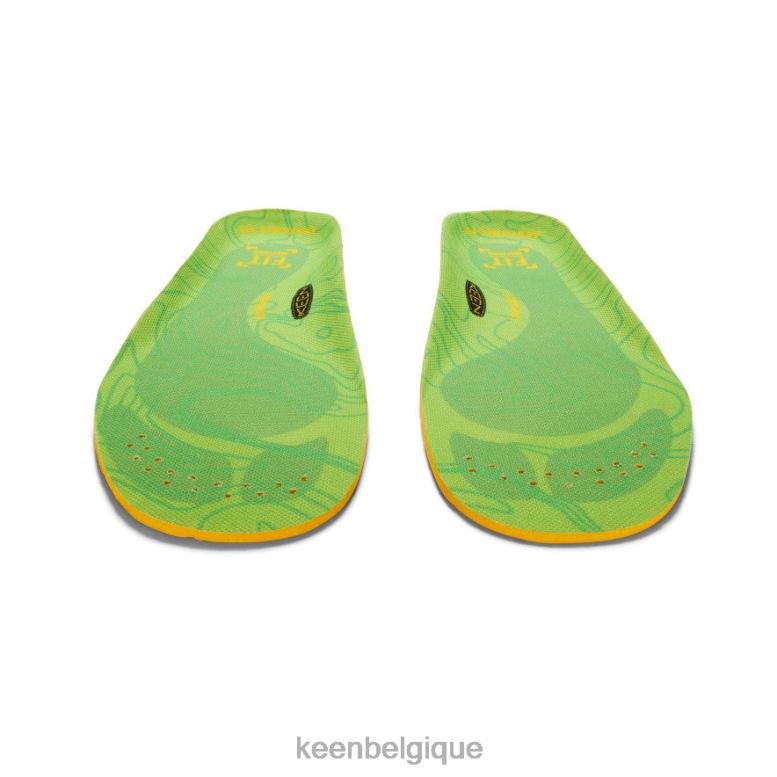 accessoires KEEN semelle intérieure extérieure K-30 à voûte basse vert femmes PD0JD656