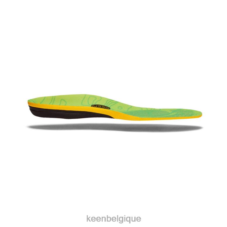 accessoires KEEN semelle intérieure extérieure K-30 à voûte basse vert femmes PD0JD656