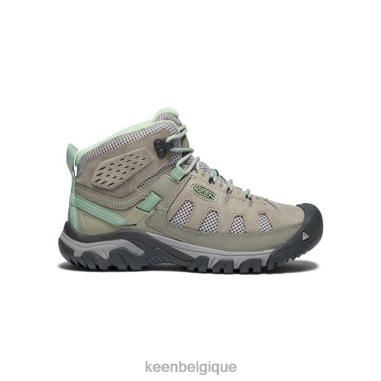 chaussure KEEN Targhee Vent Mid fumo/vert calme femmes PD0JD586