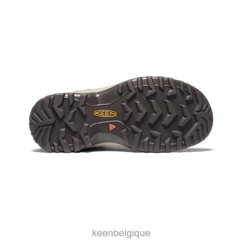 chaussure KEEN botte imperméable à crête de bassin noix de coco grillée/indigo vintage femmes PD0JD708