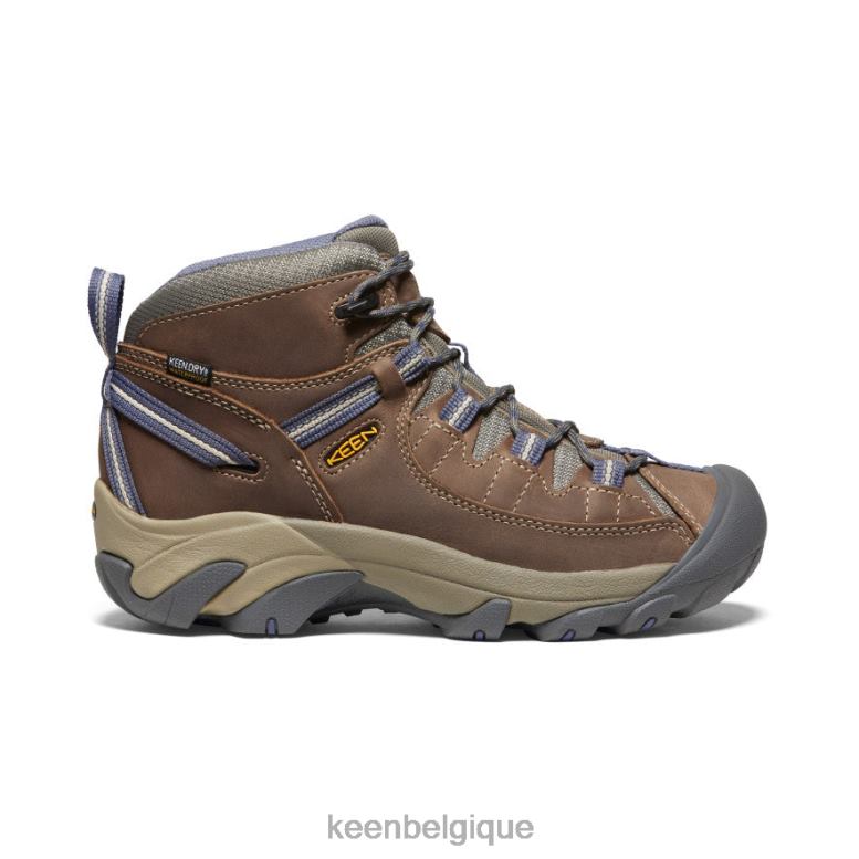 chaussure KEEN targhee ii imperméable mi chèvre/couronne bleu femmes PD0JD619