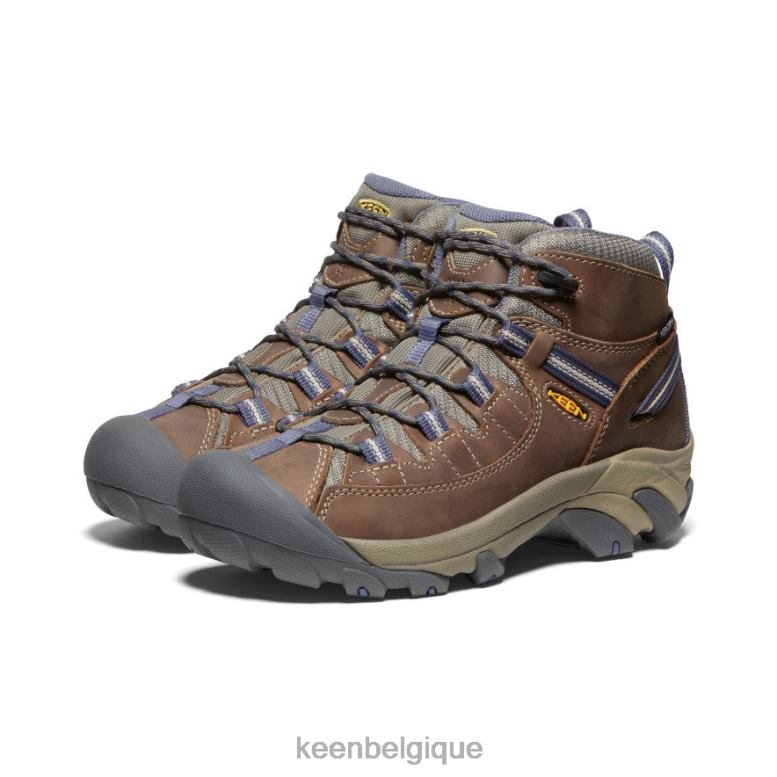 chaussure KEEN targhee ii imperméable mi chèvre/couronne bleu femmes PD0JD619