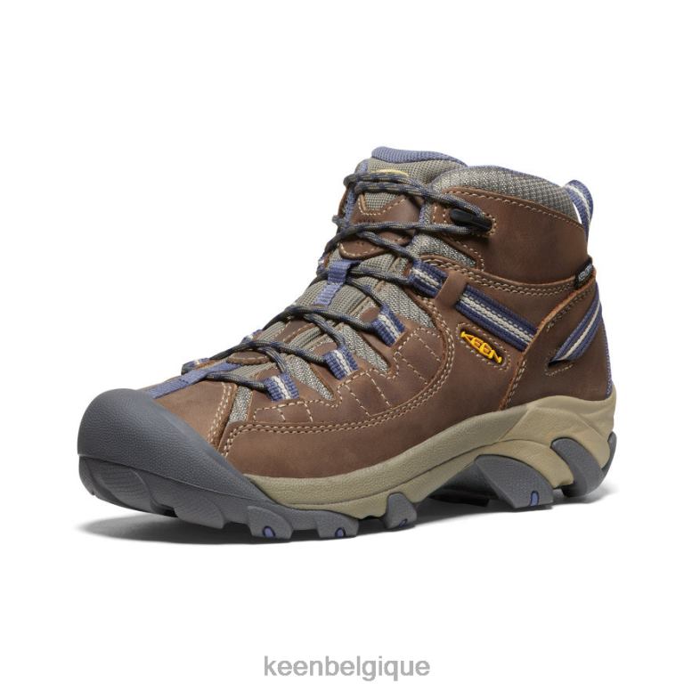 chaussure KEEN targhee ii imperméable mi chèvre/couronne bleu femmes PD0JD619