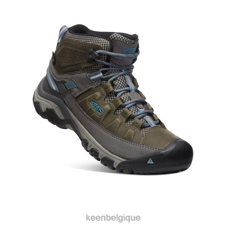 chaussure KEEN targhee iii imperméable mi aimant/bleu atlantique femmes PD0JD570