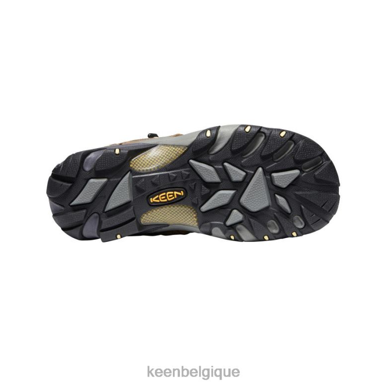 chaussure KEEN voyageur milieu Bringé/crème anglaise femmes PD0JD584