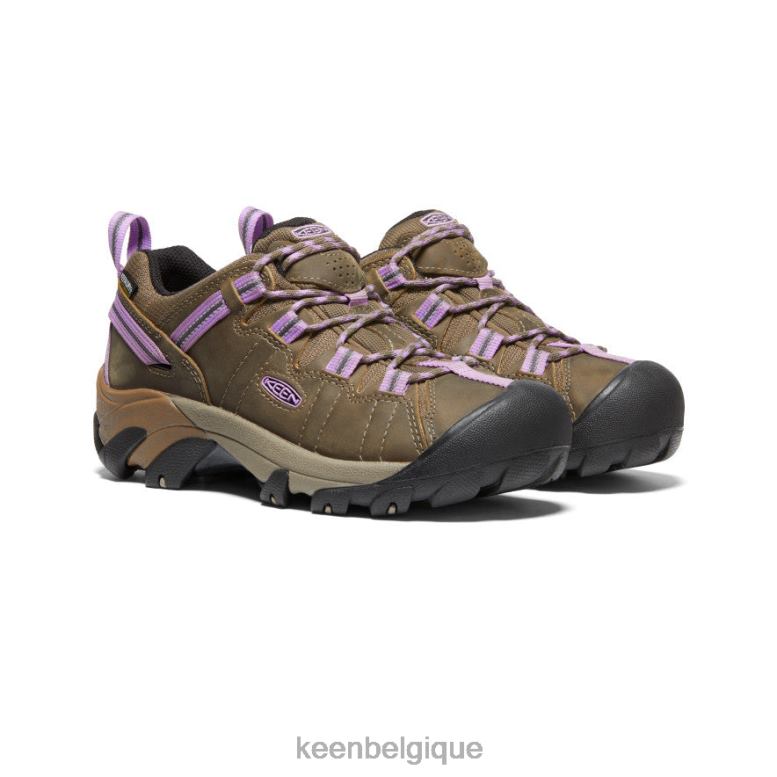 chaussure KEEN Targhee II étanche Timberwolf/lavande anglaise femmes PD0JD542