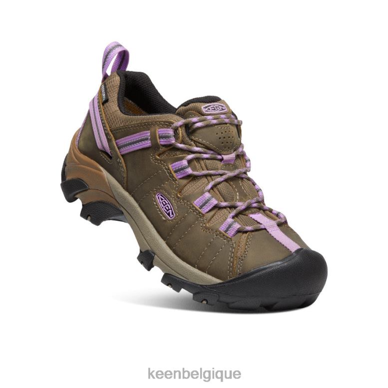 chaussure KEEN Targhee II étanche Timberwolf/lavande anglaise femmes PD0JD542