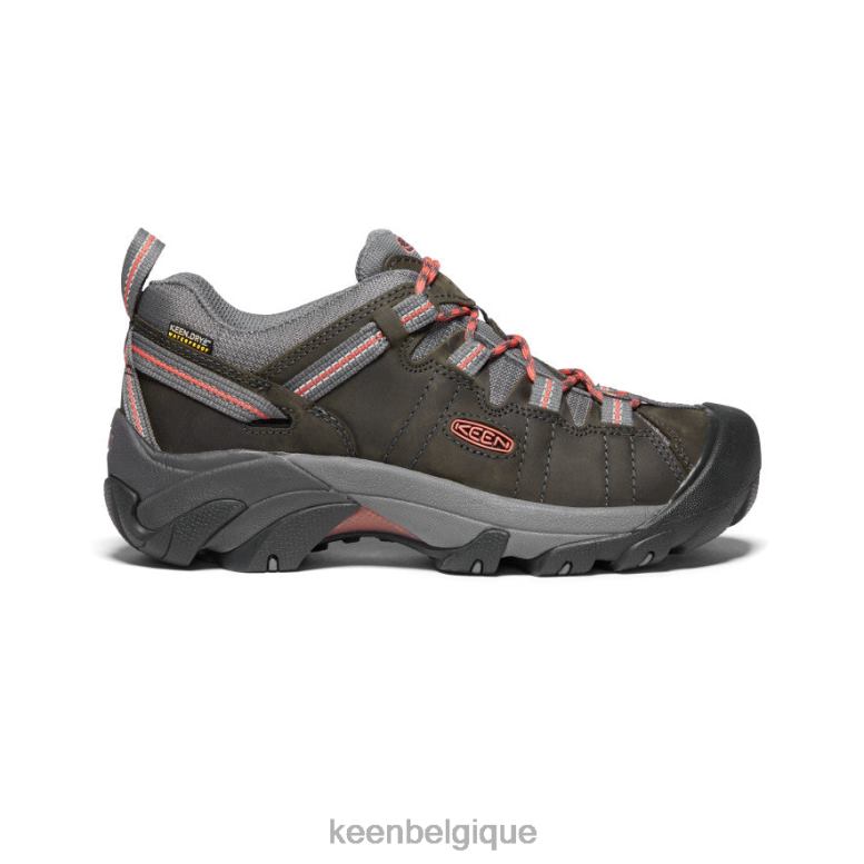 chaussure KEEN Targhee II étanche aimant/corail femmes PD0JD541