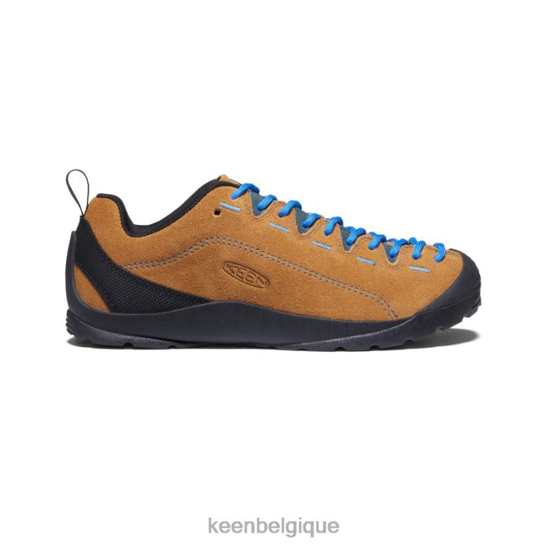 chaussure KEEN baskets en daim jaspe épice cathay/bleu orion femmes PD0JD562