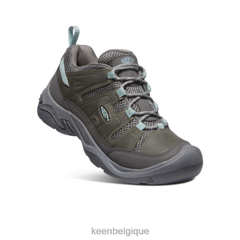 chaussure KEEN chaussure d'évent circadia gris acier/bleu nuage femmes PD0JD641