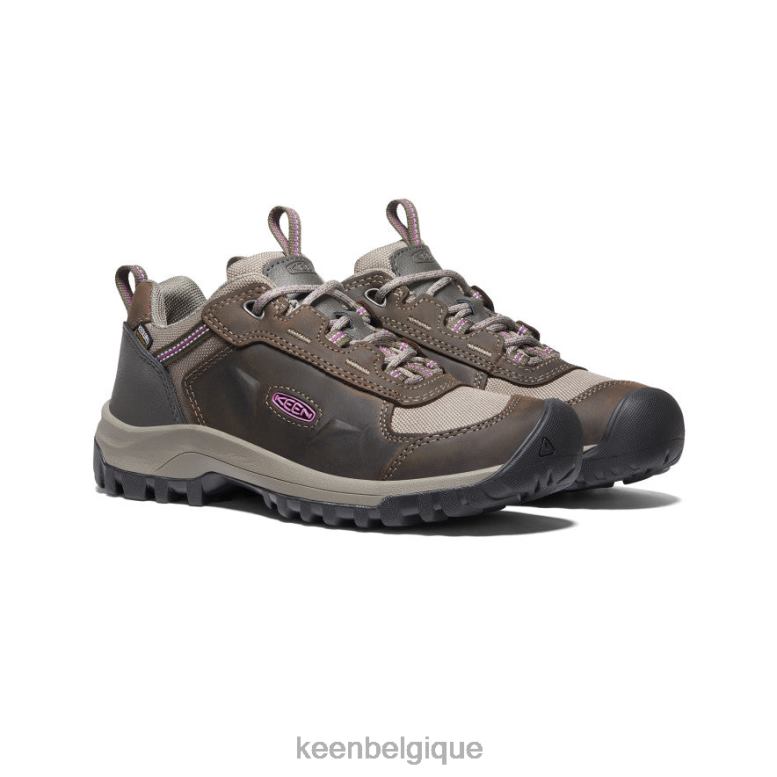 chaussure KEEN chaussure imperméable Basin Ridge cantine/violette des bois femmes PD0JD690