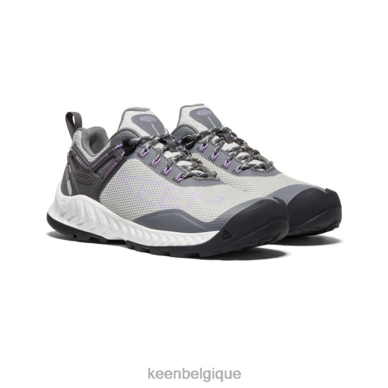 chaussure KEEN chaussure imperméable nxis evo gris acier/lavande anglaise femmes PD0JD475