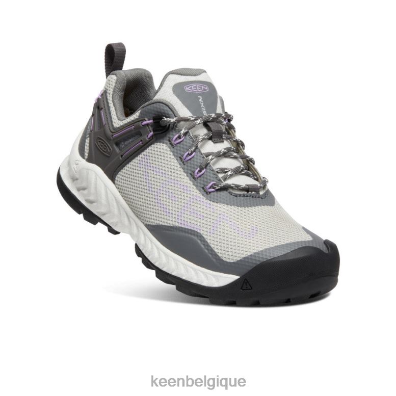 chaussure KEEN chaussure imperméable nxis evo gris acier/lavande anglaise femmes PD0JD475