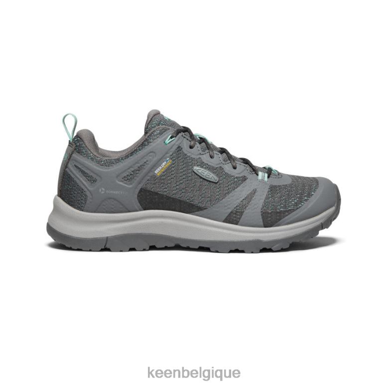 chaussure KEEN chaussure imperméable terradora ii gris acier/vague océan femmes PD0JD592