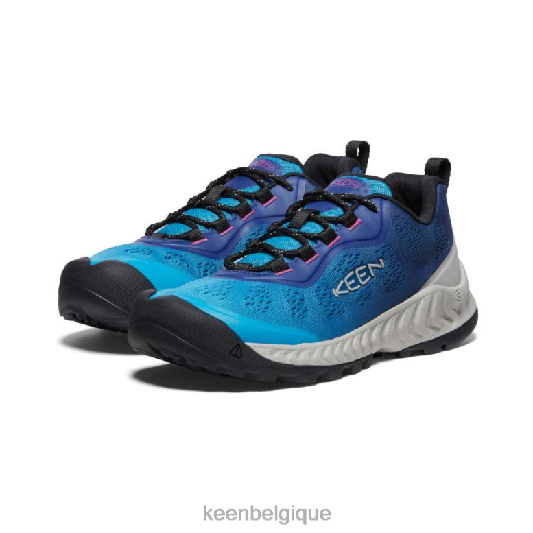 chaussure KEEN vitesse nxis bleu fjord/ombre femmes PD0JD464