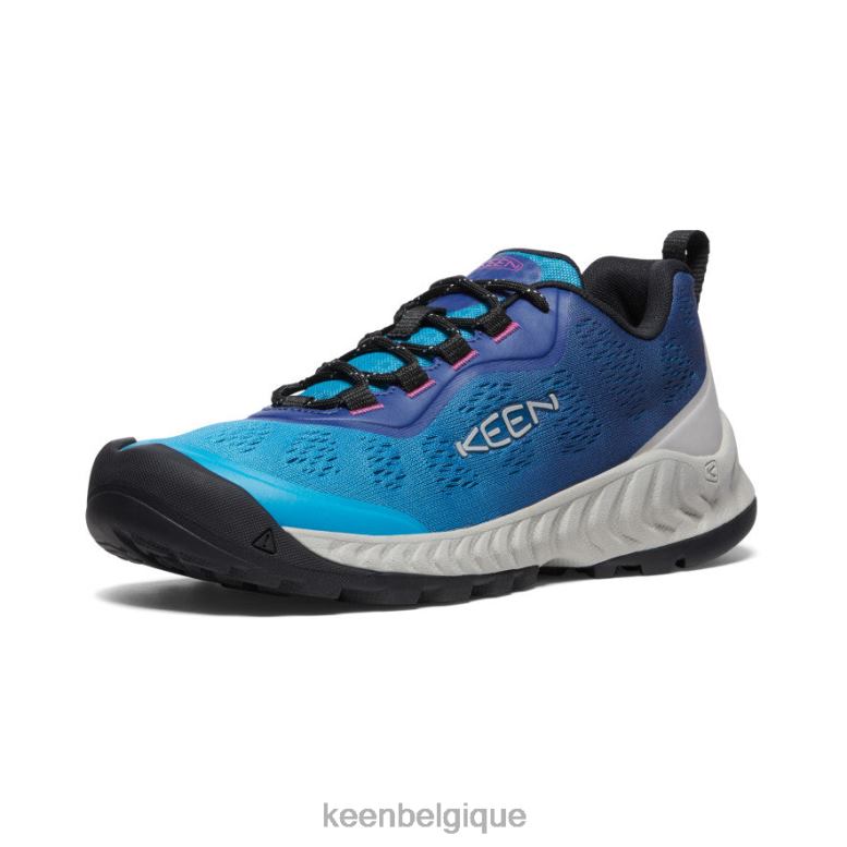 chaussure KEEN vitesse nxis bleu fjord/ombre femmes PD0JD464