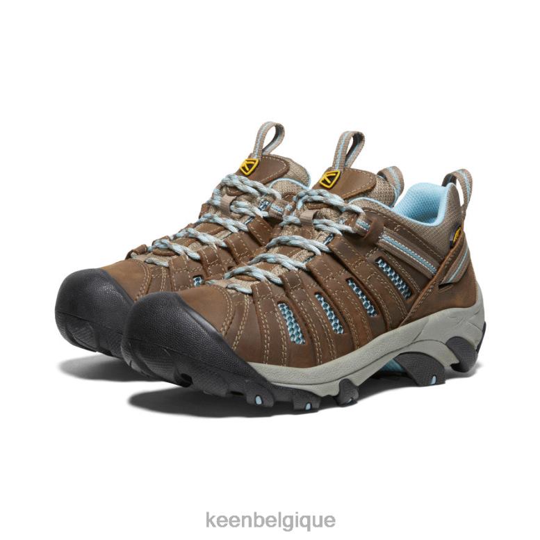 chaussure KEEN voyageur Bringé/bleu d'Alaska femmes PD0JD538