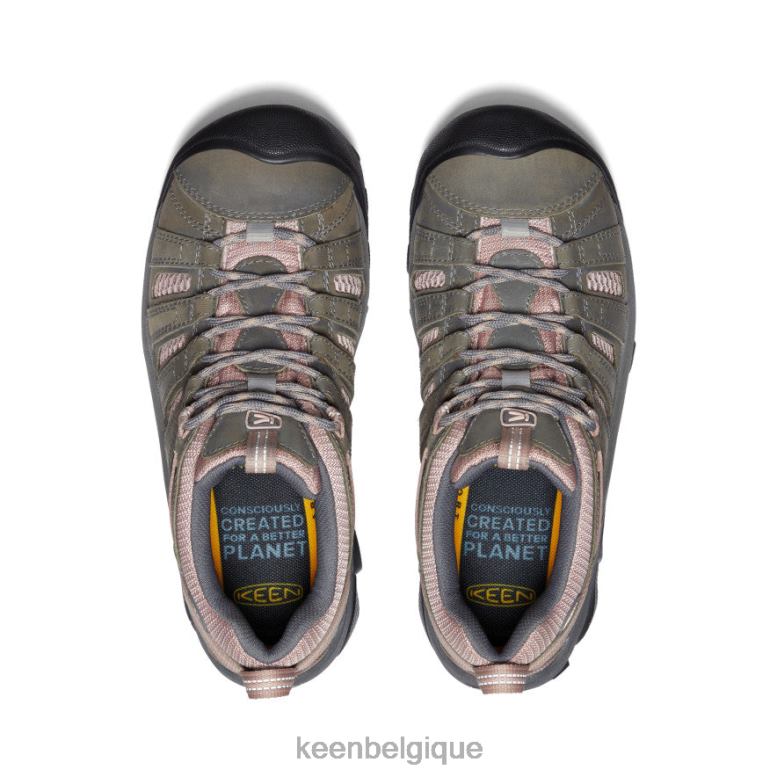 chaussure KEEN voyageur bruine/fauve femmes PD0JD537