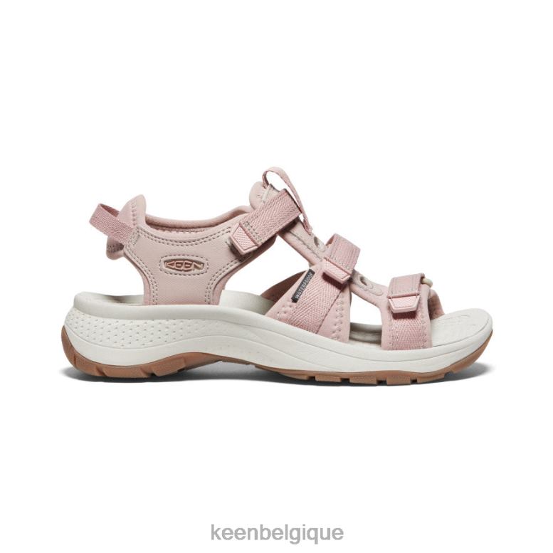 chaussure KEEN astoria west à bout ouvert fauve/bouleau argenté femmes PD0JD534