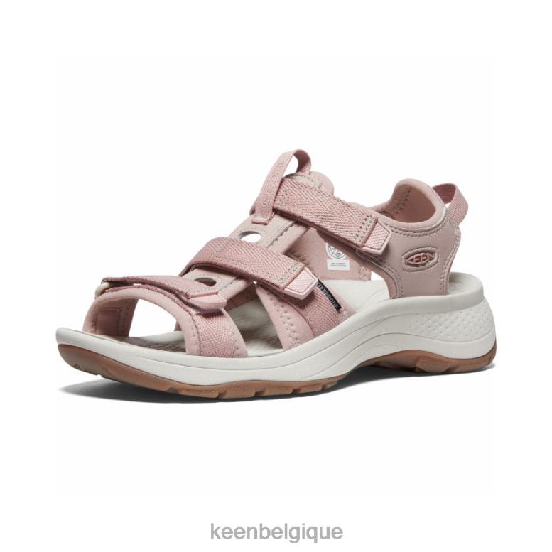 chaussure KEEN astoria west à bout ouvert fauve/bouleau argenté femmes PD0JD534