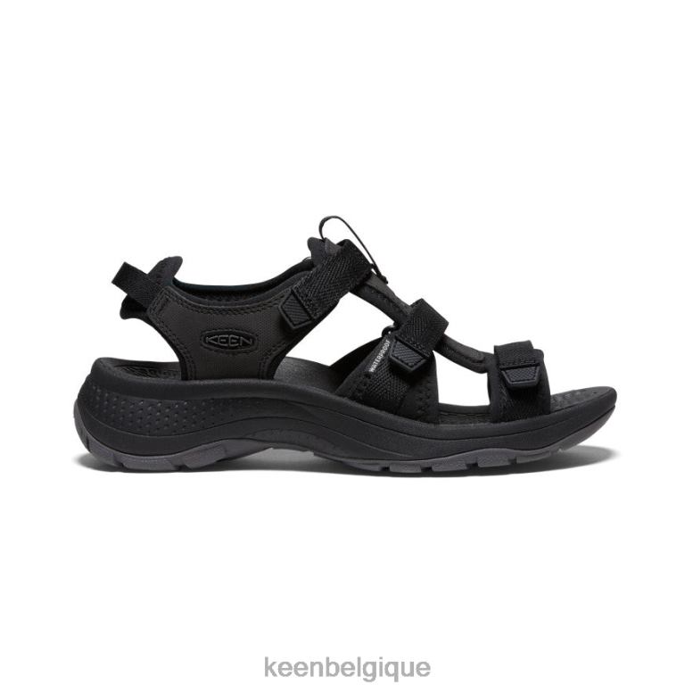 chaussure KEEN astoria west à bout ouvert noir femmes PD0JD532