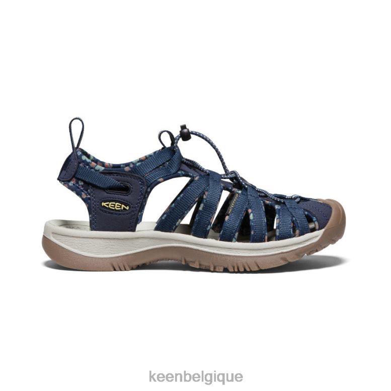 chaussure KEEN chuchoter bleu marine/bouleau femmes PD0JD525