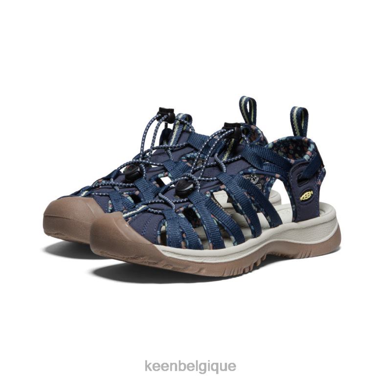 chaussure KEEN chuchoter bleu marine/bouleau femmes PD0JD525