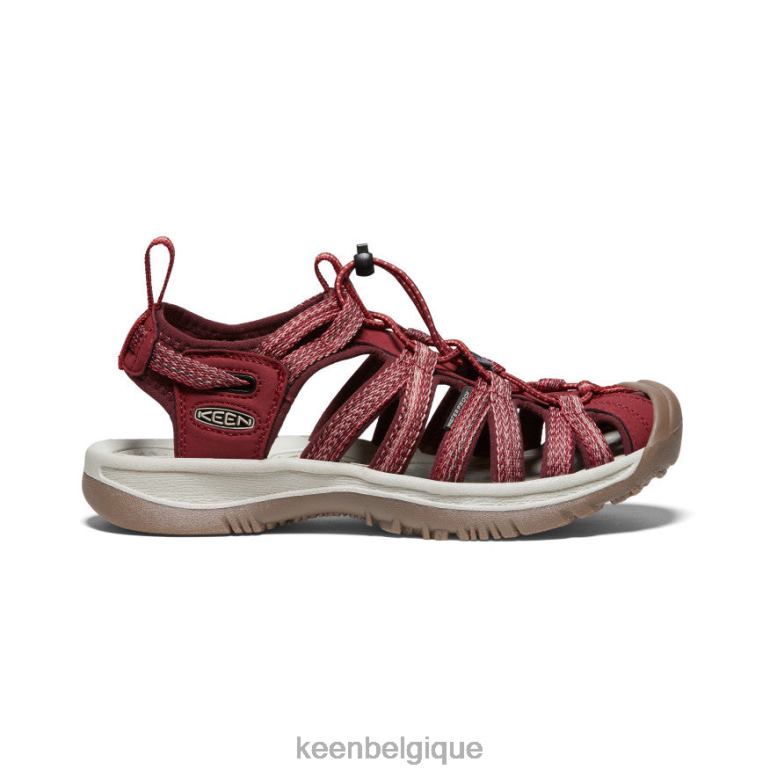 chaussure KEEN chuchoter dahlia rouge femmes PD0JD526