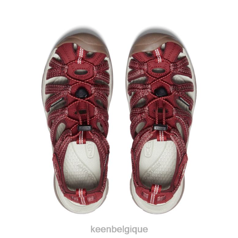 chaussure KEEN chuchoter dahlia rouge femmes PD0JD526