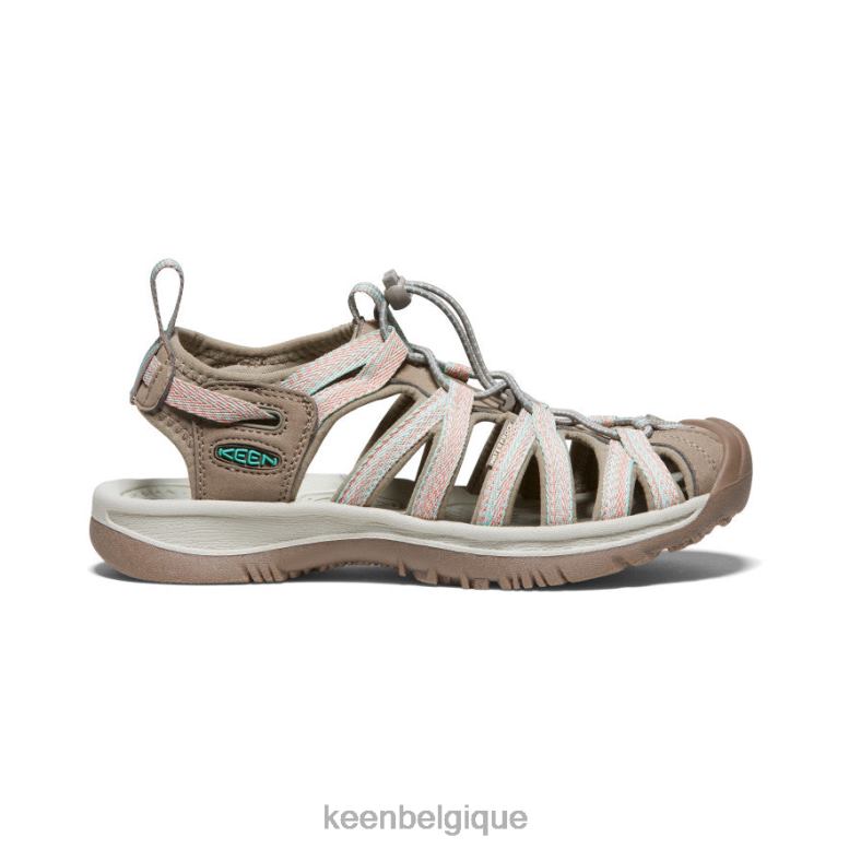chaussure KEEN chuchoter taupe/corail femmes PD0JD522