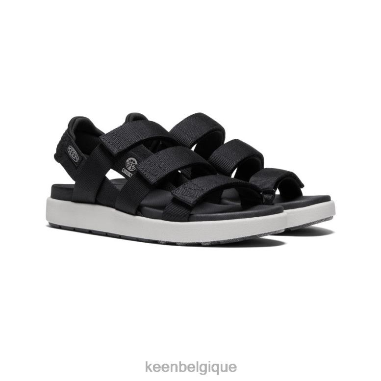 chaussure KEEN elle à bretelles noir/vapeur femmes PD0JD472