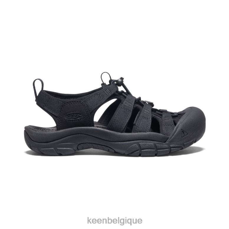 chaussure KEEN newport h2 triple noir femmes PD0JD414