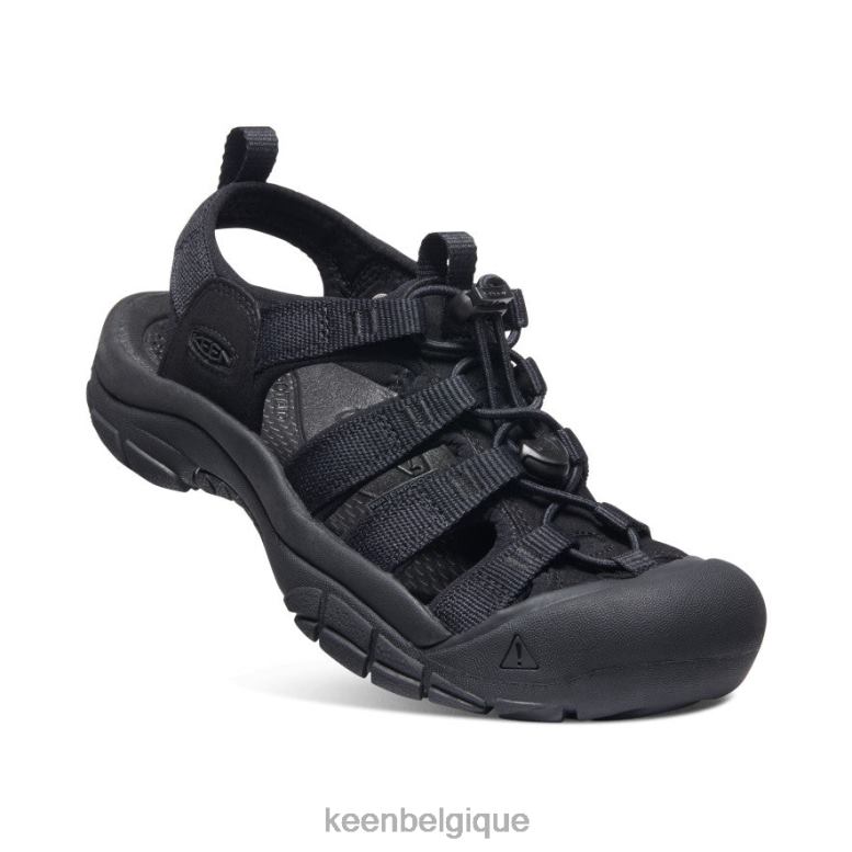 chaussure KEEN newport h2 triple noir femmes PD0JD414