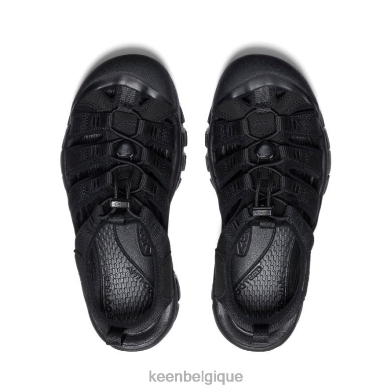 chaussure KEEN newport h2 triple noir femmes PD0JD414