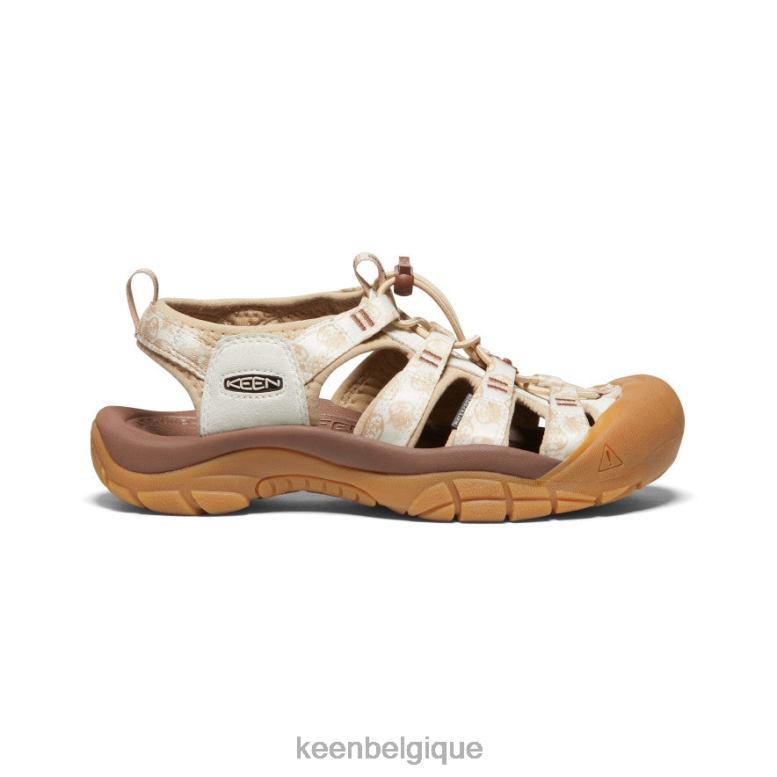 chaussure KEEN newport rétro x ours fumé ours enfumé/smores femmes PD0JD498