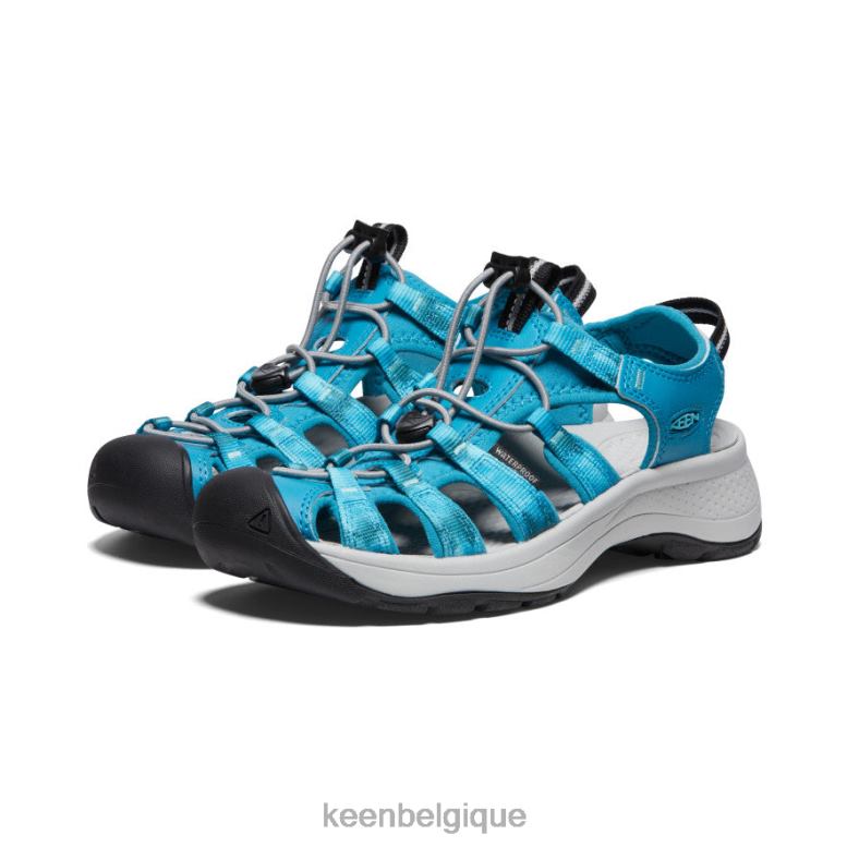 chaussure KEEN sandale astoria ouest mousse de mer/teinture cravate femmes PD0JD553