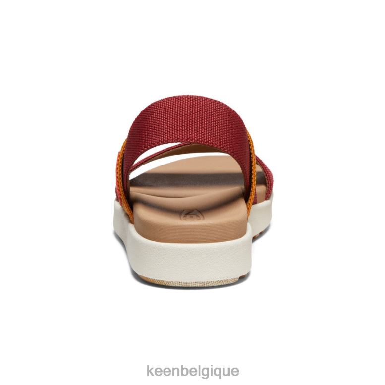 chaussure KEEN sandale à bride arrière elle merlot/bouleau femmes PD0JD416