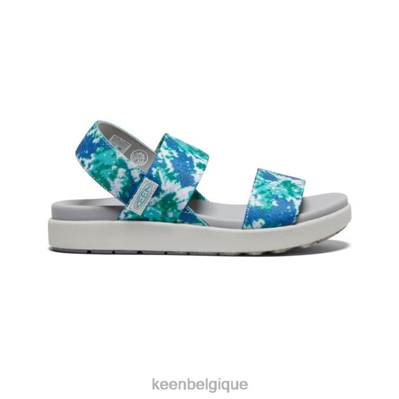 chaussure KEEN sandale à bride arrière elle porcelaine/tie-dye femmes PD0JD422